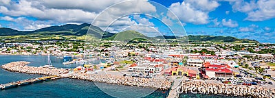 Saint Kitts and Nevis, Caribbean. Stock Photo