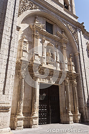 Saint Lawrence Church in Burgos Stock Photo