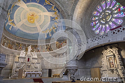 Saint Lucia Basilica - Viana do Castelo - Portugal Stock Photo