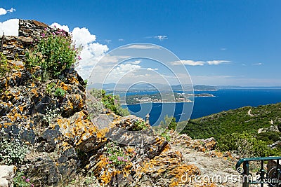 Saint Mandrier Peninsula,Toulon,Var,France Stock Photo