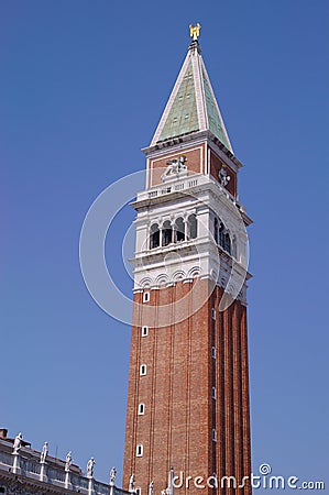 Saint Mark bell tower Stock Photo