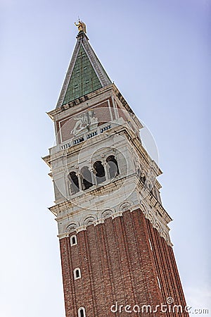 Saint Mark bell tower in Venice 3 Stock Photo