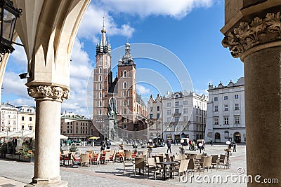 Saint Mary basilica Editorial Stock Photo