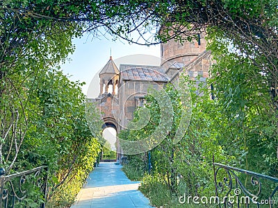 Saint Mary Church of Saidabad Stock Photo