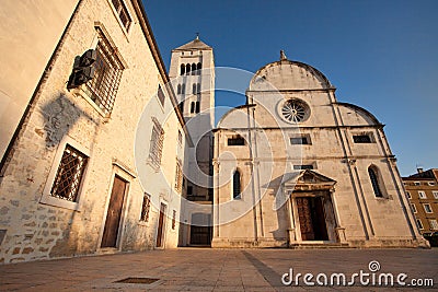 The saint Mary church Stock Photo