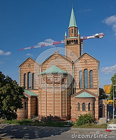 Saint Matthew church, Berlin Editorial Stock Photo