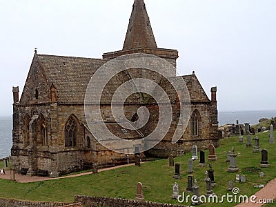 Saint Monans Church or Kirk Stock Photo