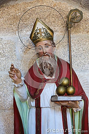 Saint Nicholas Stock Photo