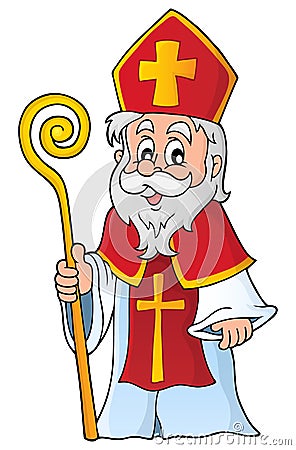 Saint Nicolas theme image 1 Vector Illustration