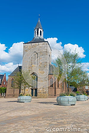 Saint Pancratius Basilica in Tubbergen, the Netherlands Stock Photo