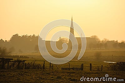 Saint Patrick church. Trim. co. Meath. Ireland Stock Photo