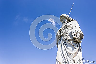Saint Paul Statue Stock Photo