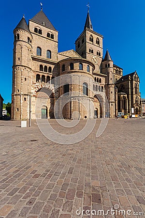 Saint Peter Roman Cathedral, Trier Stock Photo