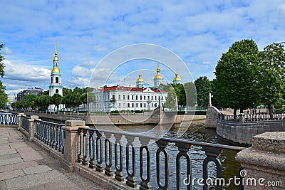 Saint Petersburg, Kryukov channel Stock Photo