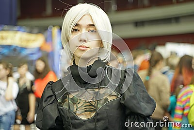 Saint Petersburg, RU / Russia - 04 29 2019: Epic Con Saint Petersburg cosplay festive. illustrative editorial. Editorial Stock Photo