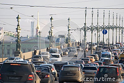 Saint-Petersburg. Russia Editorial Stock Photo
