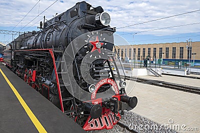 Soviet mainline freight steam locomotive of the 