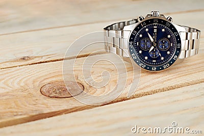 Saint-Petersburg / Russia - February, 2020:Invicta Pro Diver 45mm Men`s Watch Quartz. Editorial Stock Photo