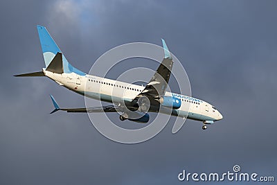 Aircraft Boeing 737-800 (RA-73229) of Pobeda airlines Editorial Stock Photo