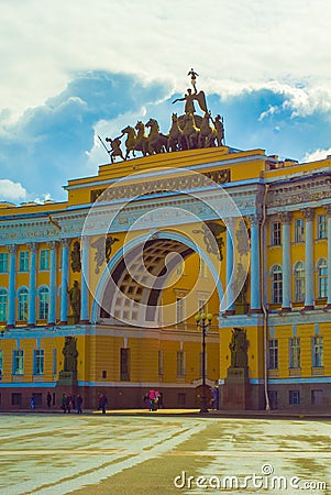 Saint-Petersburg, St-Petersburg, Russia Editorial Stock Photo