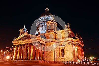 Saint Petersburg, Russia, St. Isaac's Cathedral Stock Photo