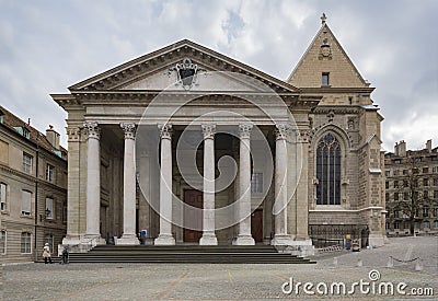 Saint Pierre Cathedral Editorial Stock Photo