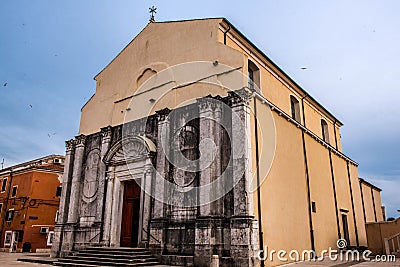 Saint Rocco Church, Umag, Croatia Stock Photo