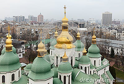 Saint Sofia Cathedral, Kyiv, Ukraine Stock Photo
