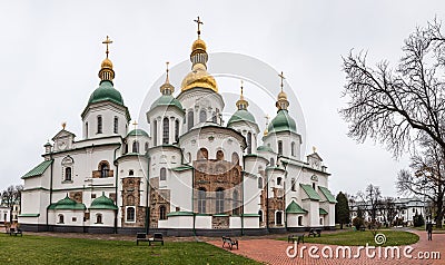 Saint Sofia Cathedral, Kyiv, Ukraine Editorial Stock Photo