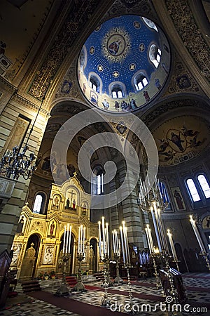 Saint Spyridon Church in Trieste, Italy Stock Photo