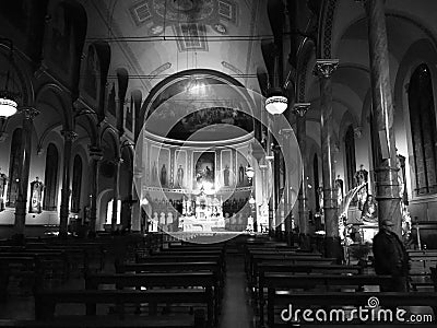 Saint Stanislas Kostka Catholic Church, Chicago, Illinois USA Editorial Stock Photo