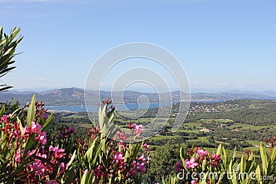 Saint Tropez Bay on The French Riviera Stock Photo