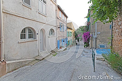 Saint Tropez Street Editorial Stock Photo