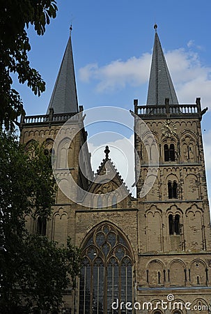 Saint Viktor cathedral in Xanten, Germany Stock Photo