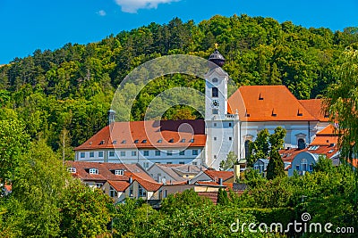 Saint Walburg church in Eichstatt, Germany Stock Photo