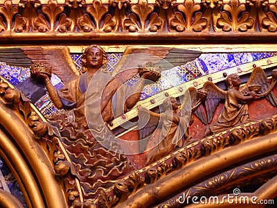 Sainte-Chapelle, Paris Editorial Stock Photo