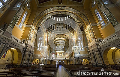 Sainte-Therese basilica, Lisieux, France Stock Photo