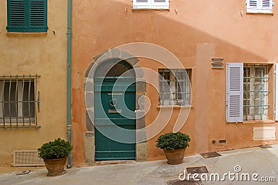 Sait Tropez street Stock Photo