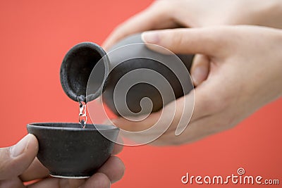 Sake Stock Photo