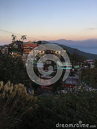 Sakya gumba monastary ghoom darjeeling Stock Photo