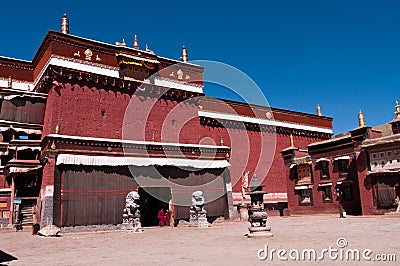 Sakya Monastery Stock Photo