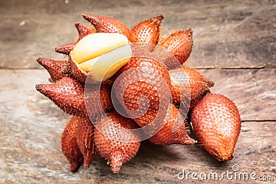 Salacca, zalacca fruit of thailand. Stock Photo