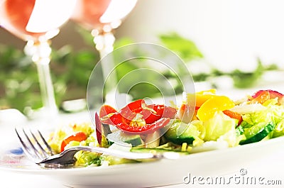 Salad Stock Photo