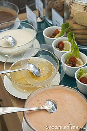 Salad Dressing Stock Photo