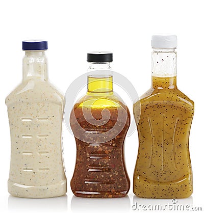 Salad Dressing Stock Photo