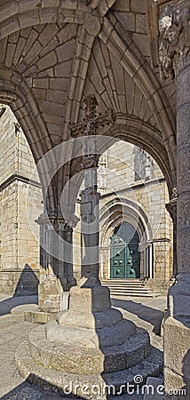 Salado Monument, Padrao do Salado, Guimaraes Stock Photo