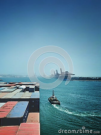 Salalah port entry Editorial Stock Photo
