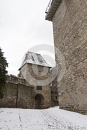 Salamon tower in Visegrad Stock Photo