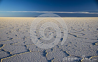 Salar de Uyuni, Bolivia Stock Photo