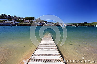 Salcombe Beach Devon England Stock Photo